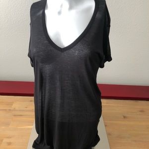 Kain Label Black Low V Neck - One Size Fits Most